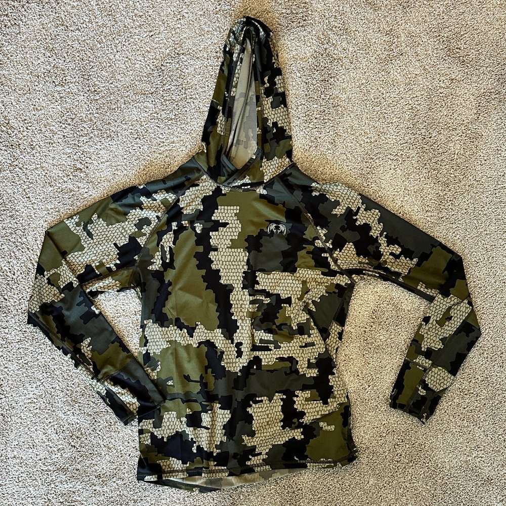Kuiu Gila LS Hot Weather Hoodie in Verde